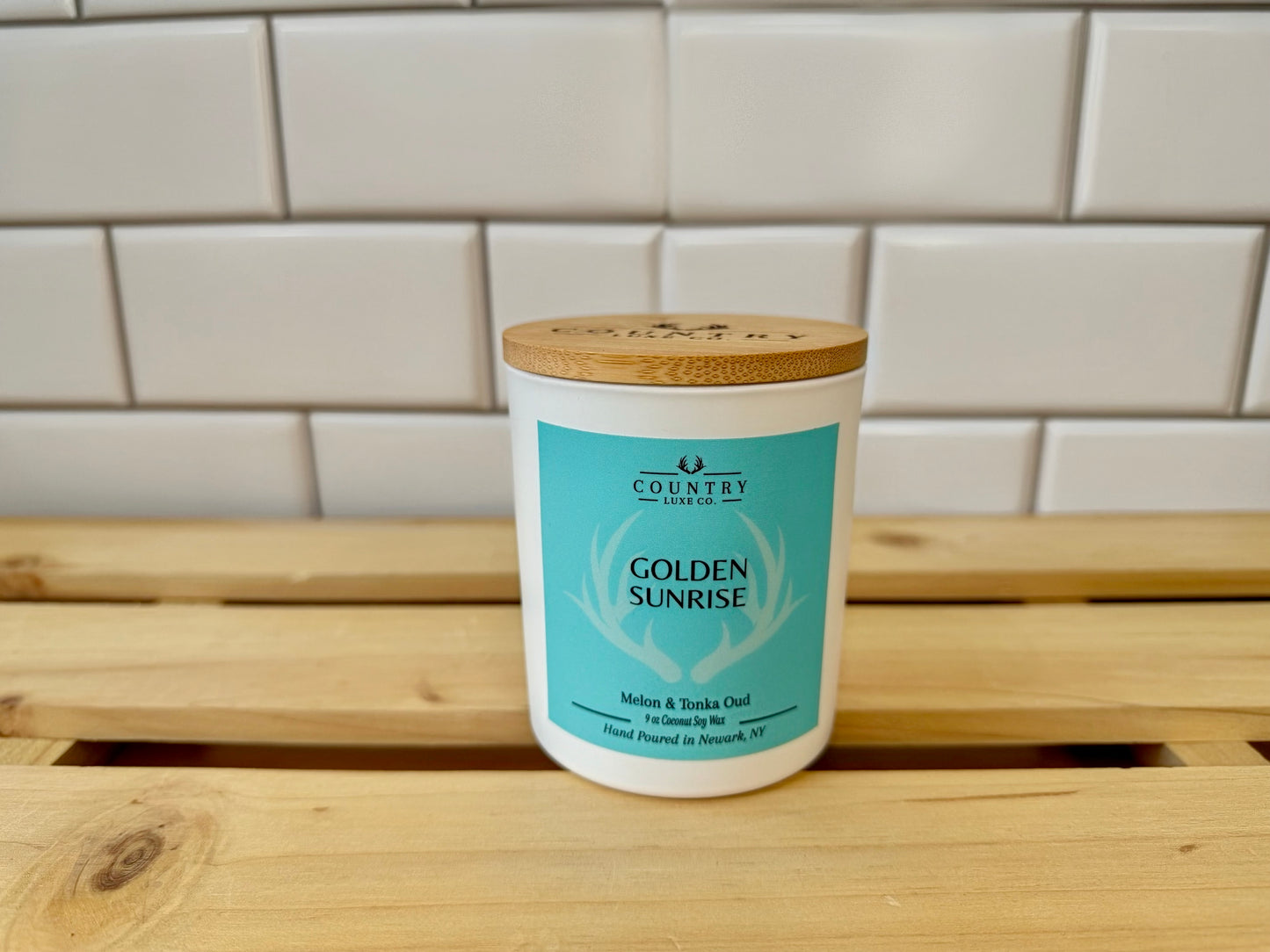 Golden Sunrise Candle 9oz.