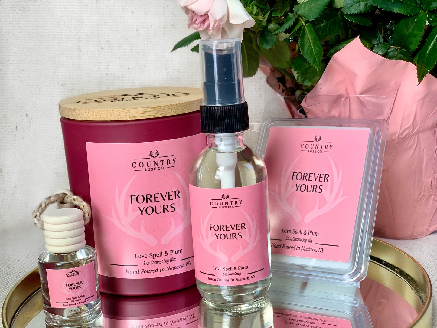 Valentine's Day "Dozen Roses & Forever Yours Collection"