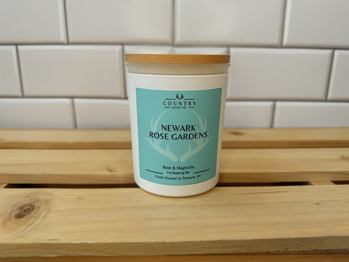Newark Rose Gardens Candle 9oz.